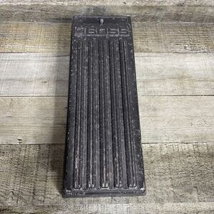 Boss Pedal Footpedal CK82650 Black Untested As Is